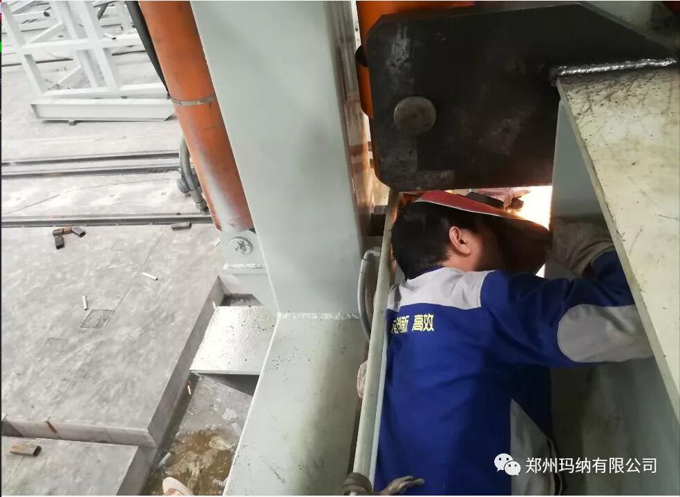 PC構件生產線安裝現場 PC構件生產線安裝現場